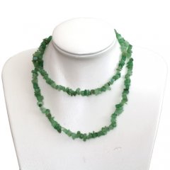 Avanturín zelený - náhrdelník 90cm