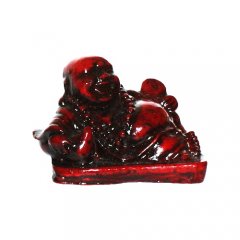 Budha prosperity - červený - ležiaci