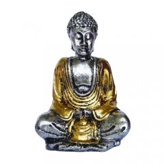 Budha meditujúci - zlatý, 9cm