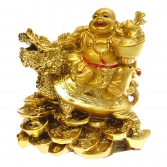 Budha bohatstvo a prosperita  korytnačka-12cm