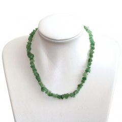 Avanturín zelený - náhrdelník 44-51 cm